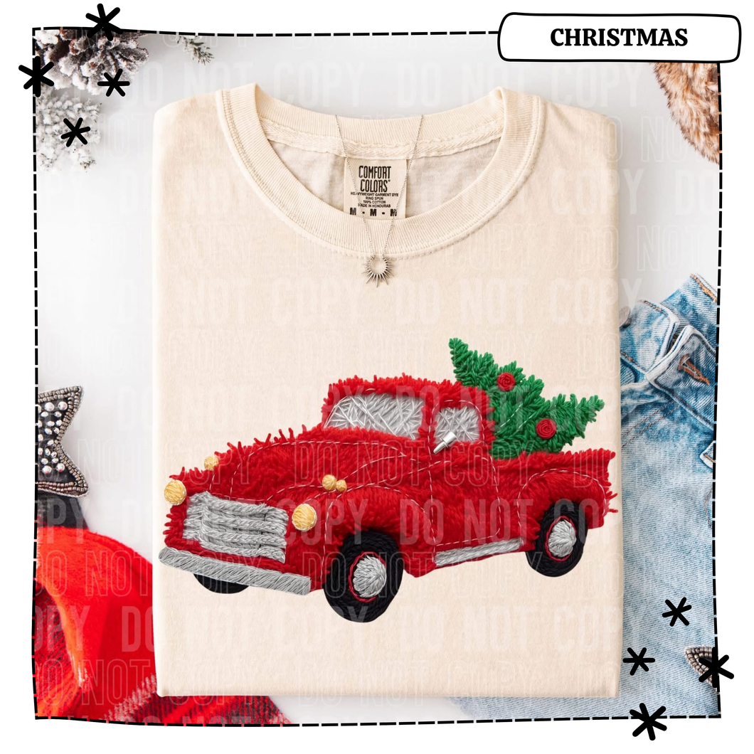 Christmas Truck Yarn