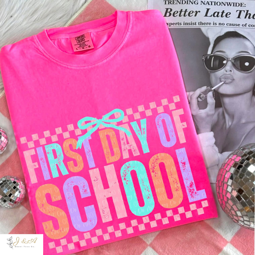 First Day of School