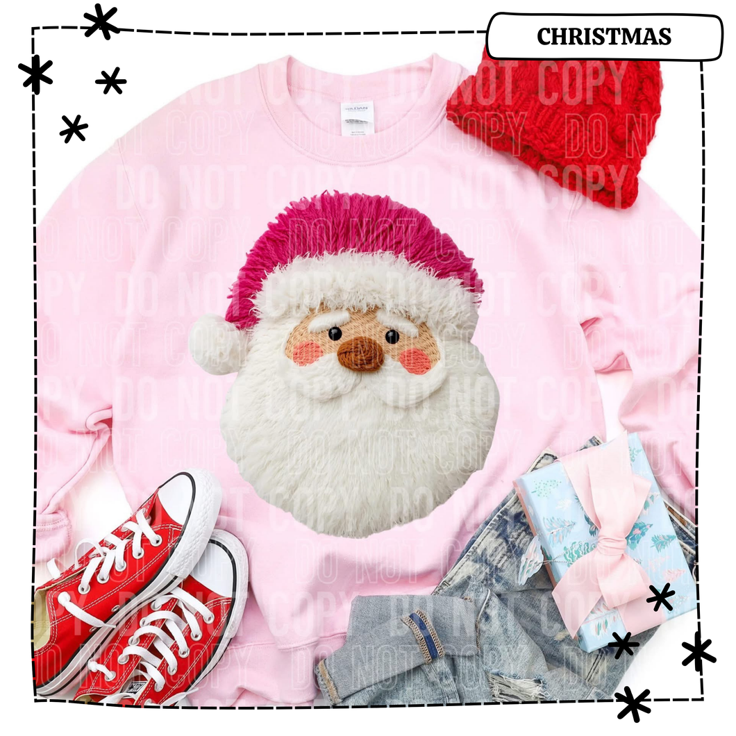 Pink Santa Yarn
