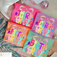 Load image into Gallery viewer, Back to School Bright Colors Bow (PreK-Senior)
