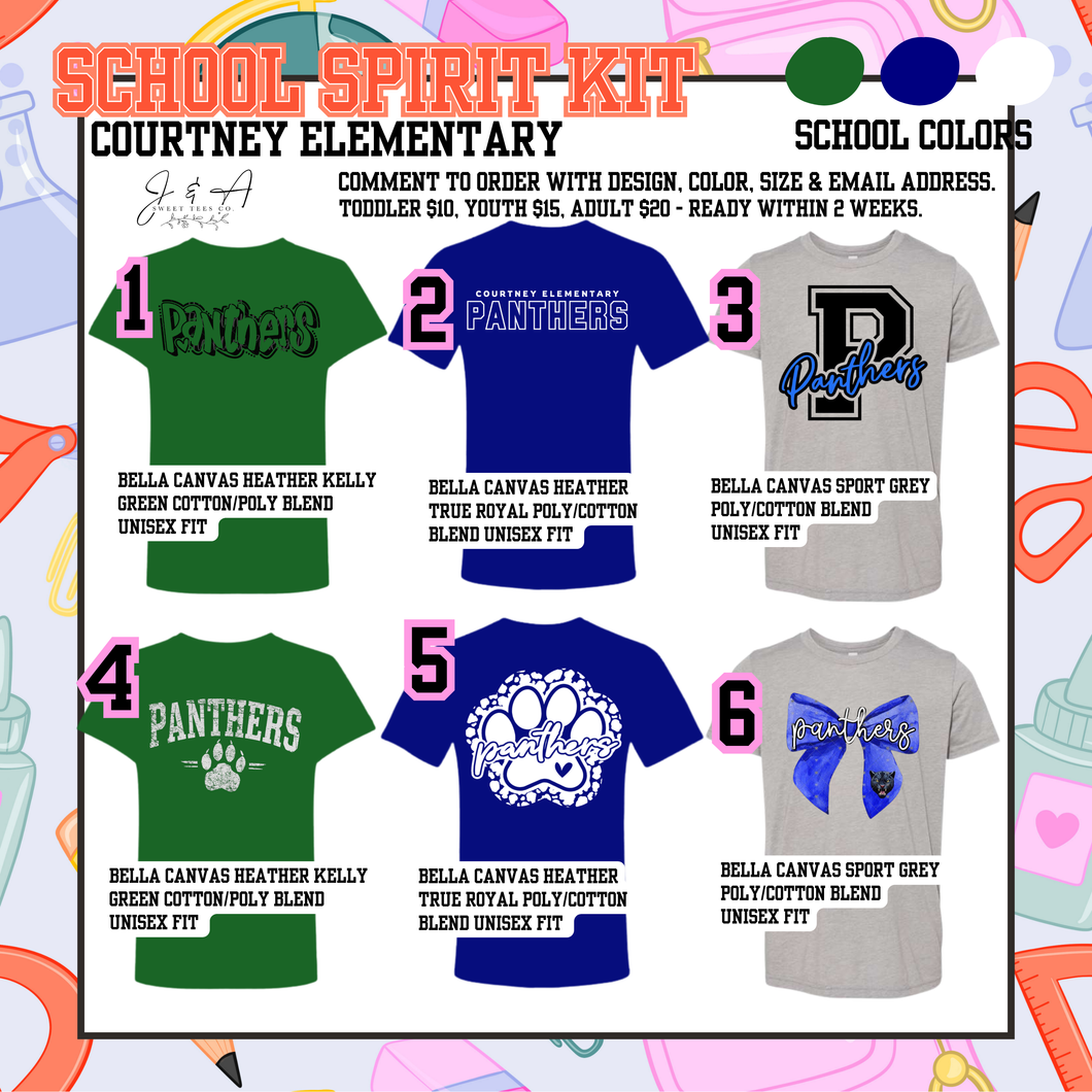 Courtney Elementary - School Spirit