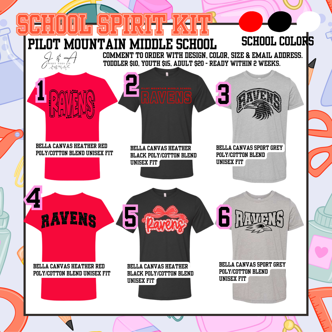 Pilot Mountain Middle School- School Spirit