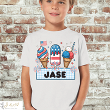 Load image into Gallery viewer, Custom Kids 4th of July
