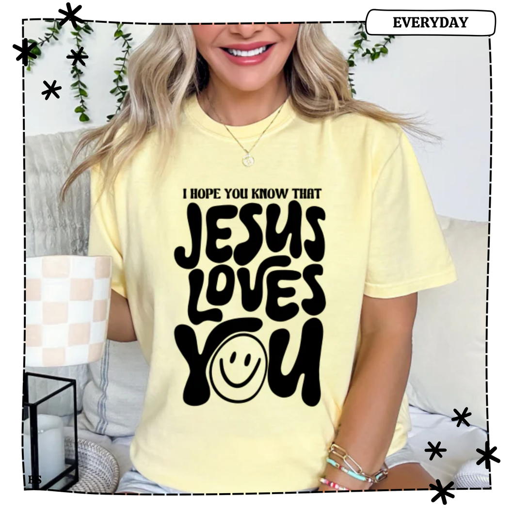 Jesus Loves You Smiley