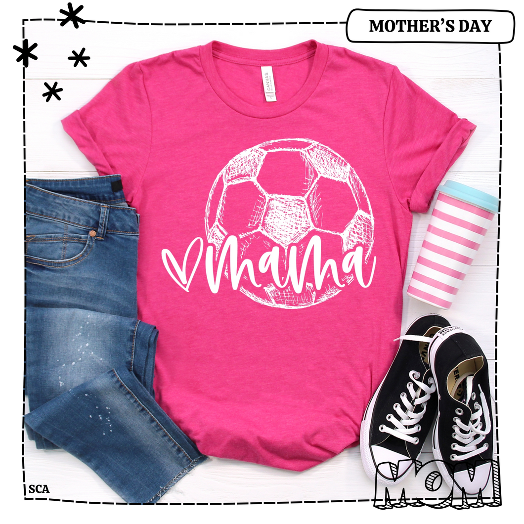 Mama Soccer White