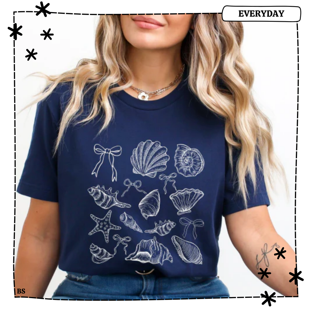 Seashell Coquette Collage