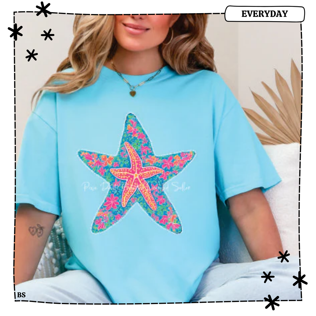 Starfish Preppy Neon