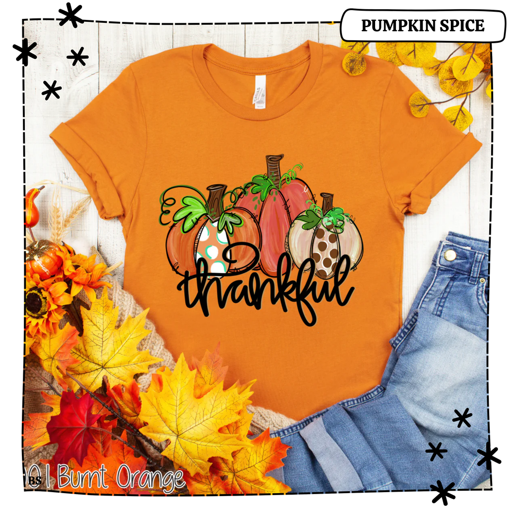 Thankful Pumpkins Trio