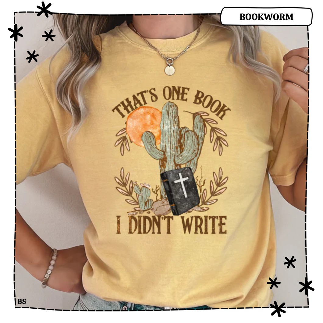 That's One Book I Didn't Write