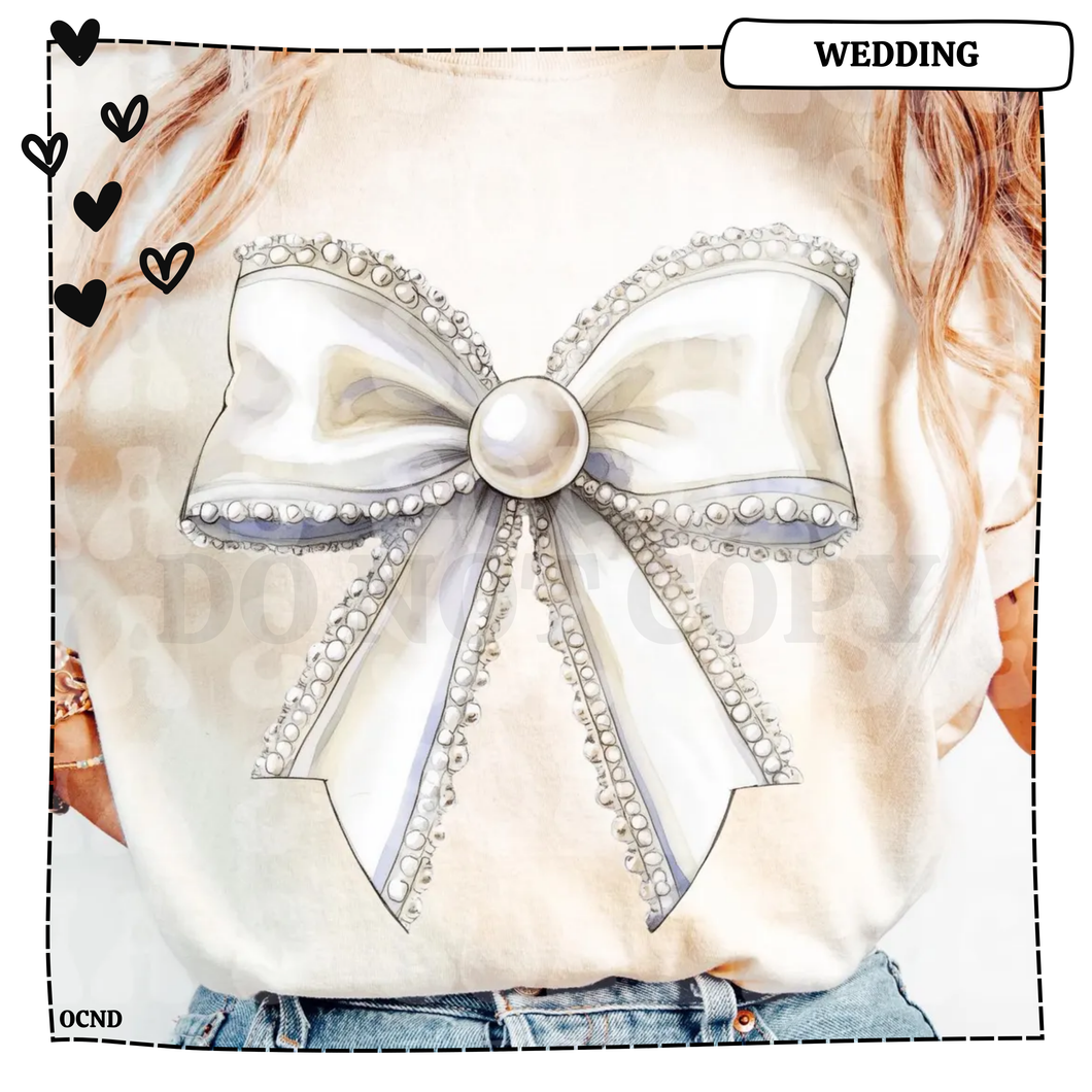 Wedding Pearl Bow