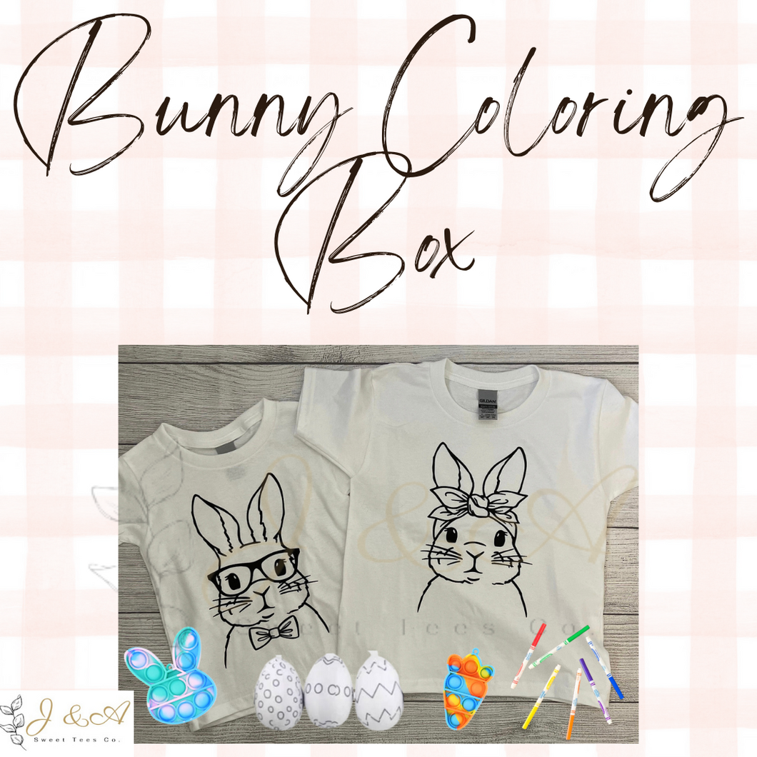 Bunny Coloring Box